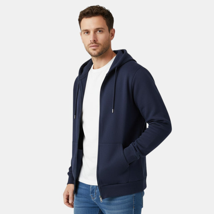 Men’s Casual Zip-Up Hoodie