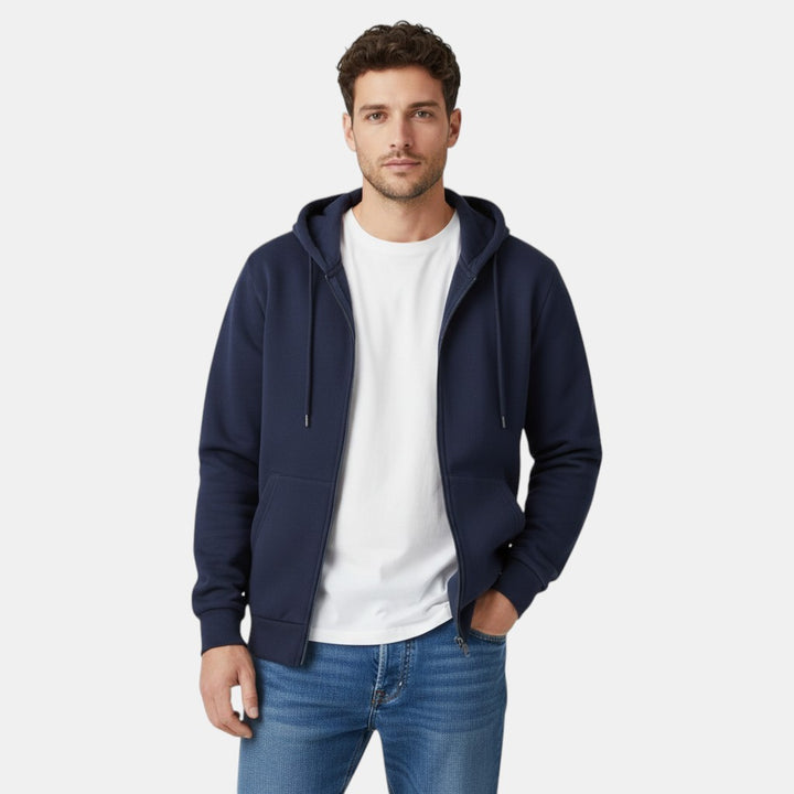 Men’s Casual Zip-Up Hoodie