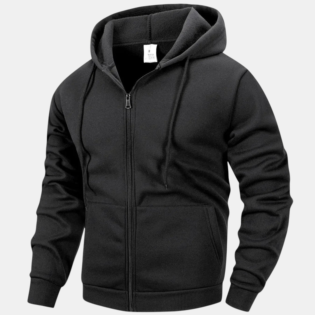 Men’s Casual Zip-Up Hoodie