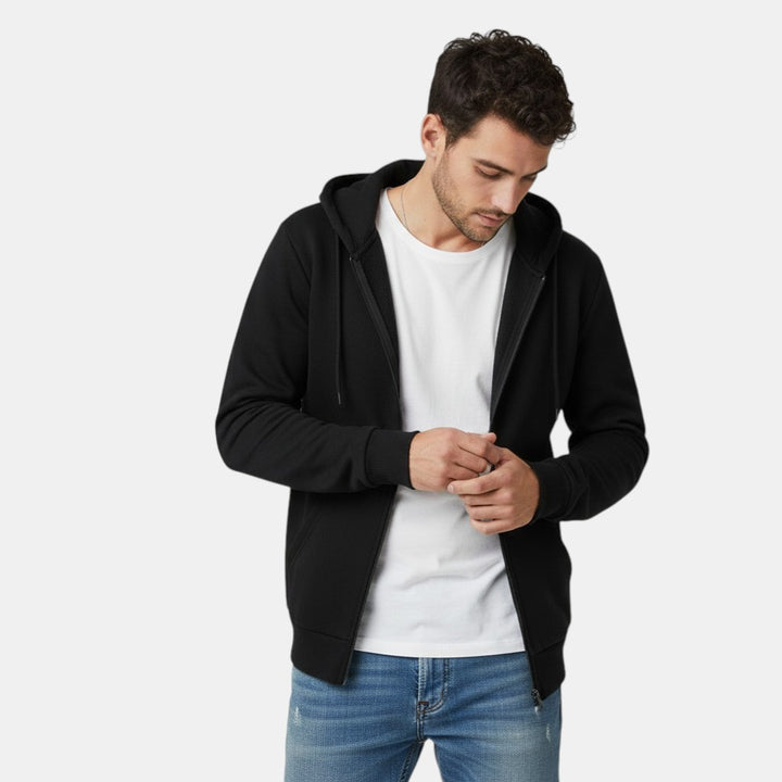 Men’s Casual Zip-Up Hoodie