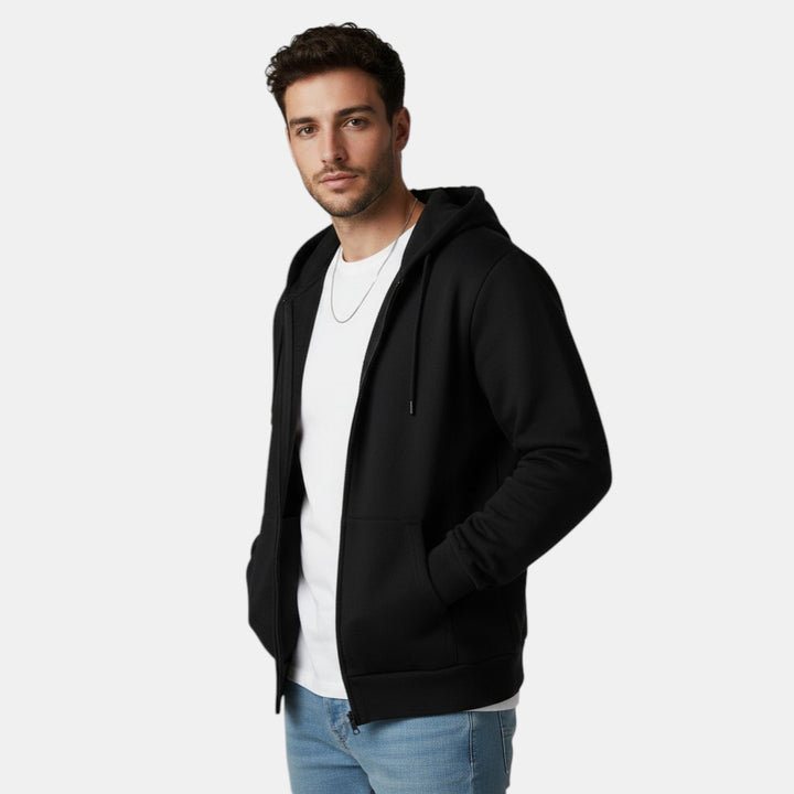 Men’s Casual Zip-Up Hoodie