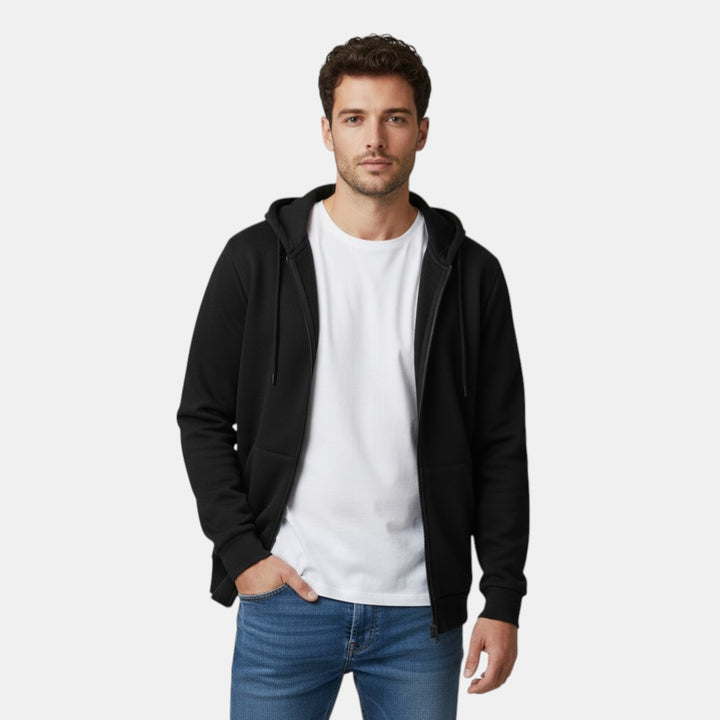 Men’s Casual Zip-Up Hoodie