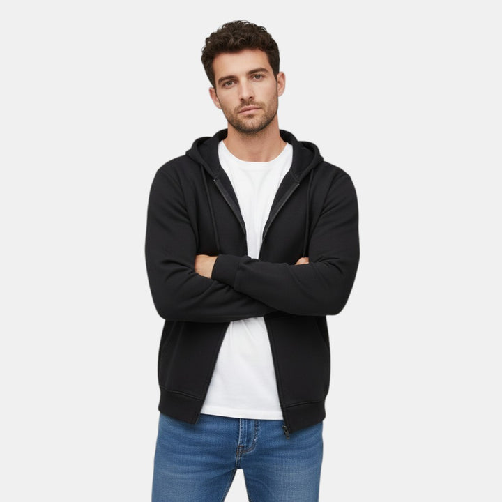 Men’s Casual Zip-Up Hoodie
