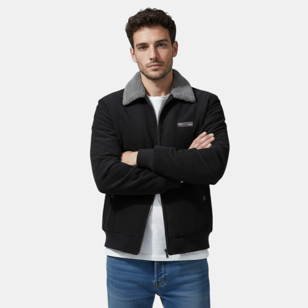 Men’s Corduroy Jacket with Fleece Lining