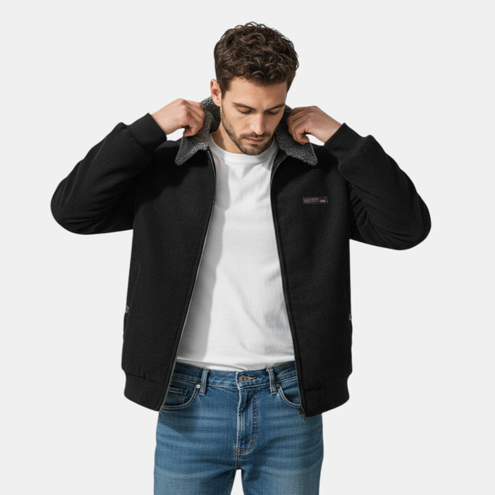 Men’s Corduroy Jacket with Fleece Lining