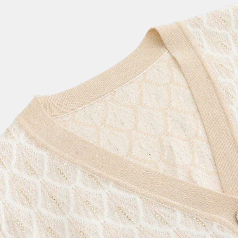 Women’s Elegant Sequin Cardigan