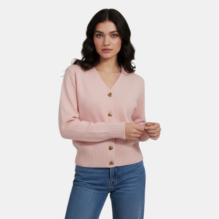 Women’s Wool Jumper with Buttons