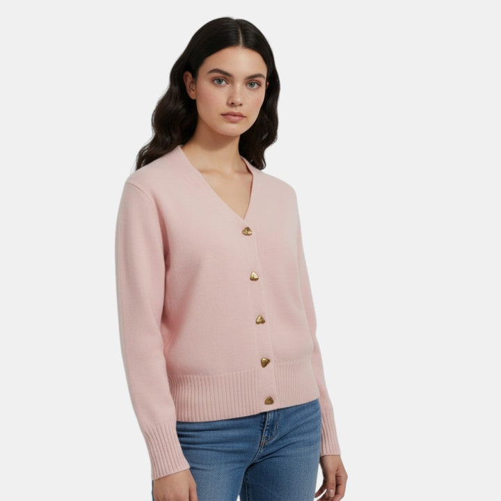Women’s Wool Jumper with Buttons