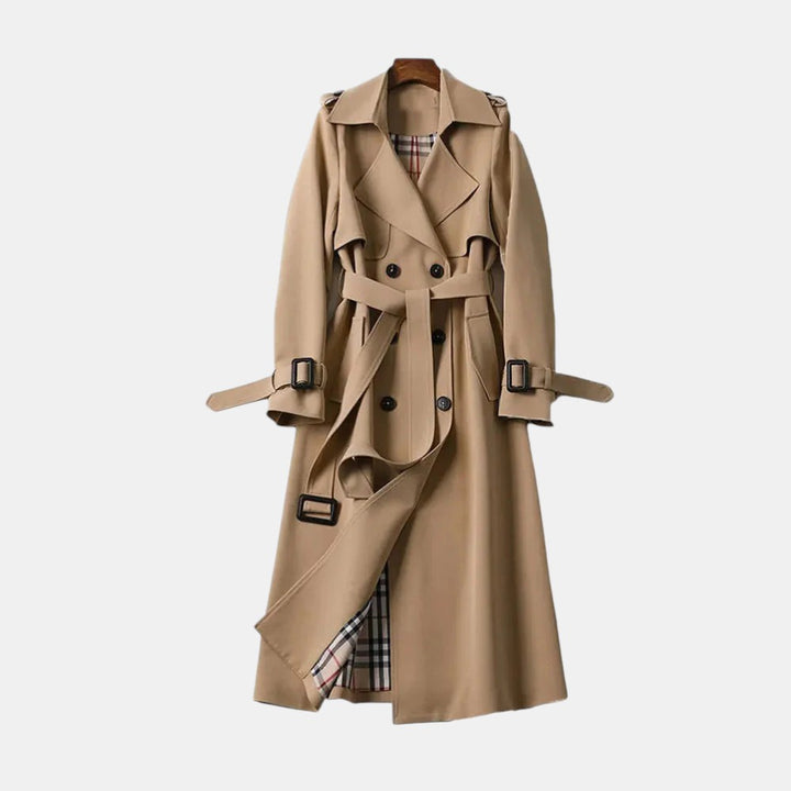 Women’s Classic Double-Breasted Trench Coat