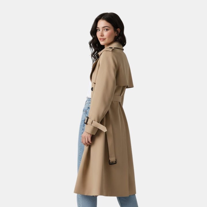 Women’s Classic Double-Breasted Trench Coat