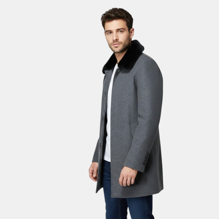 Men’s Tailored Wool Coat