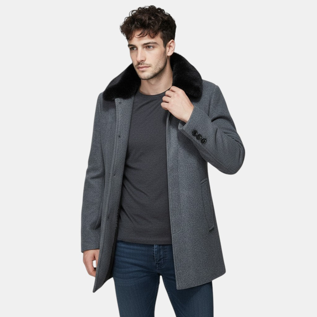 Men’s Tailored Wool Coat