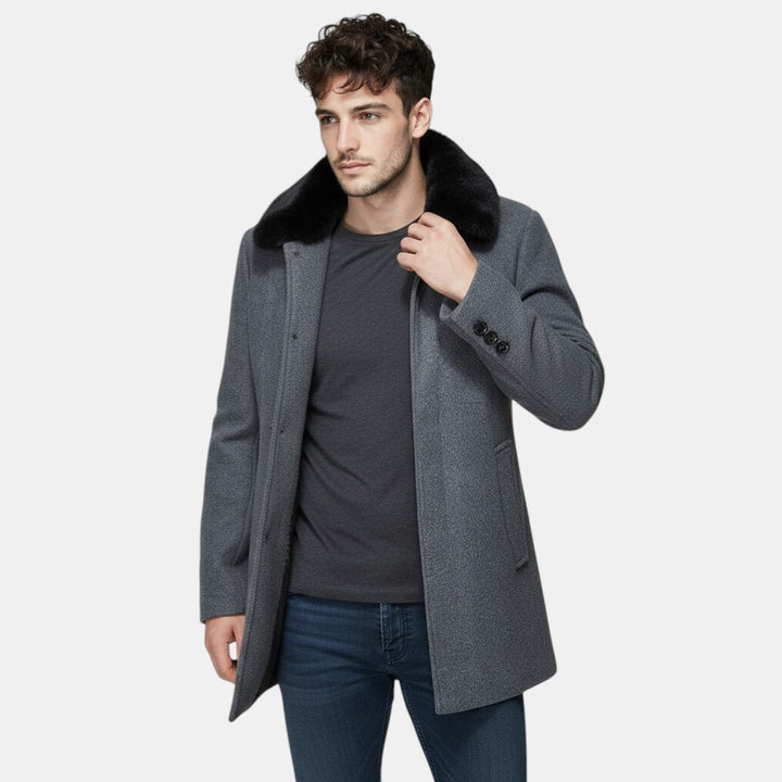 Men’s Tailored Wool Coat