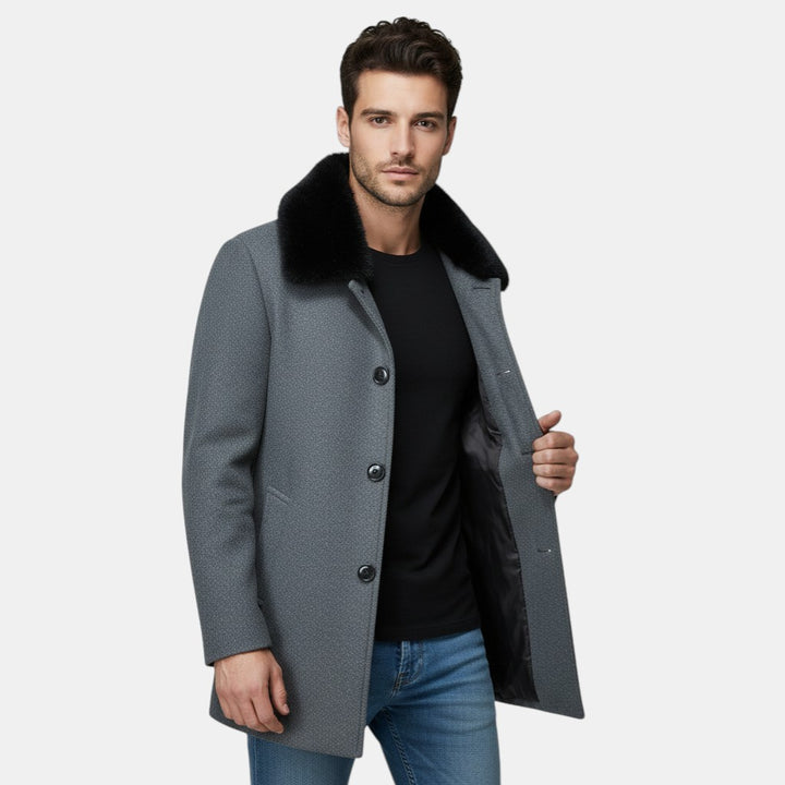 Men’s Tailored Wool Coat