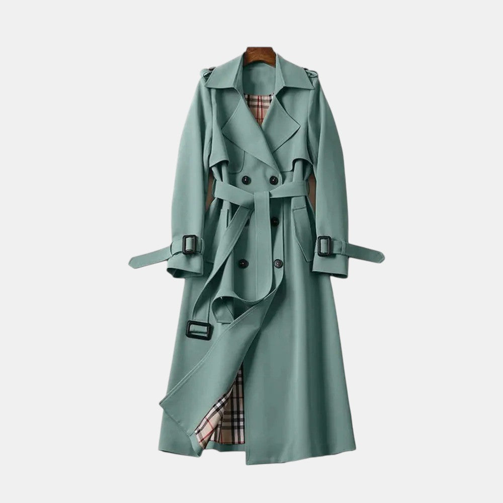 Women’s Classic Double-Breasted Trench Coat