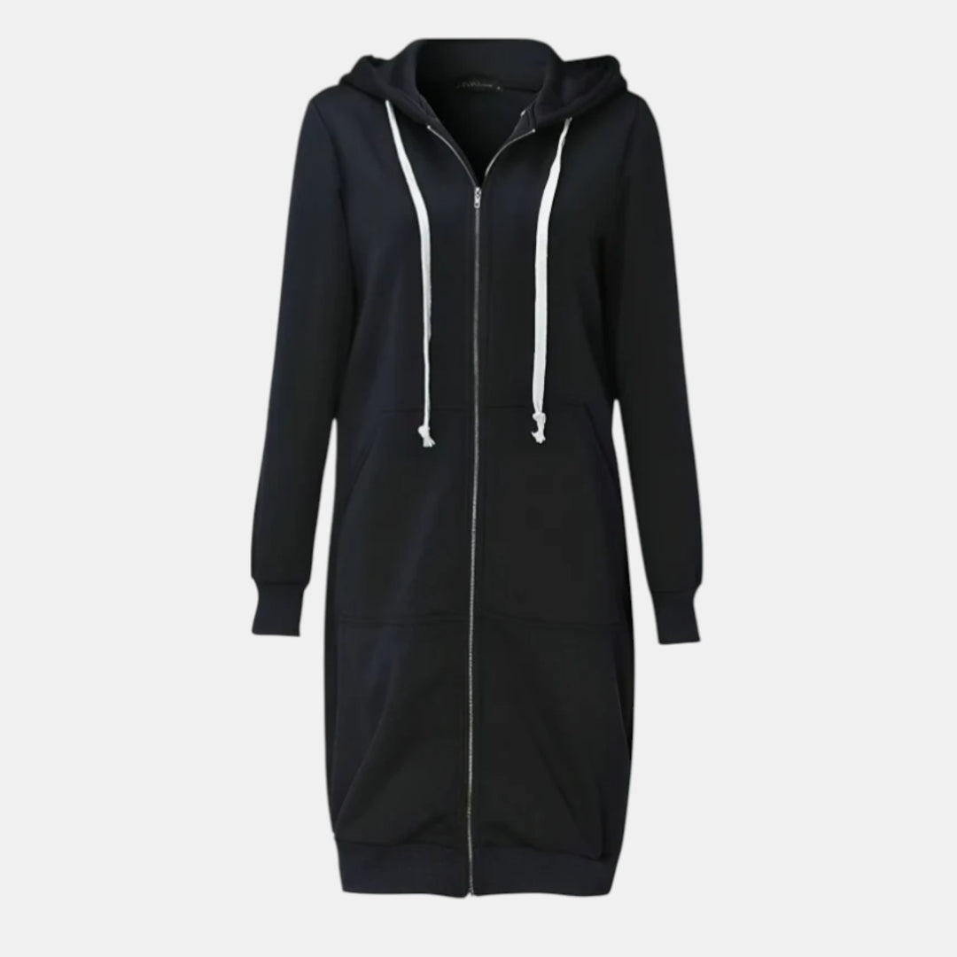 Women’s Long Zip Hoodie