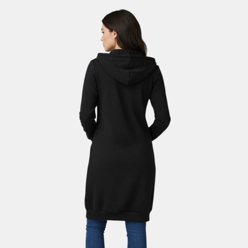 Women’s Long Zip Hoodie