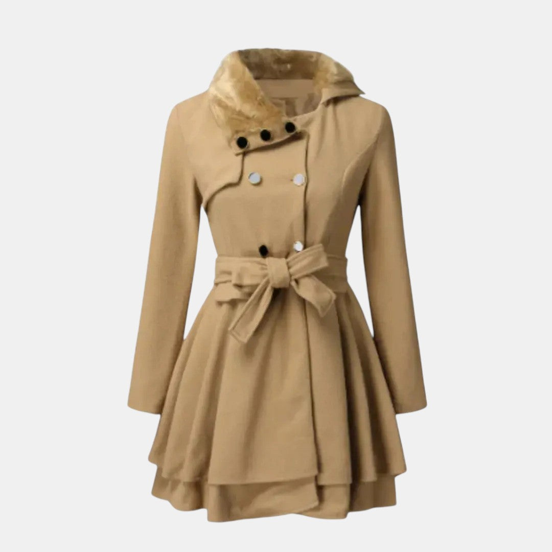 Women’s Winter Wool Trench Coat