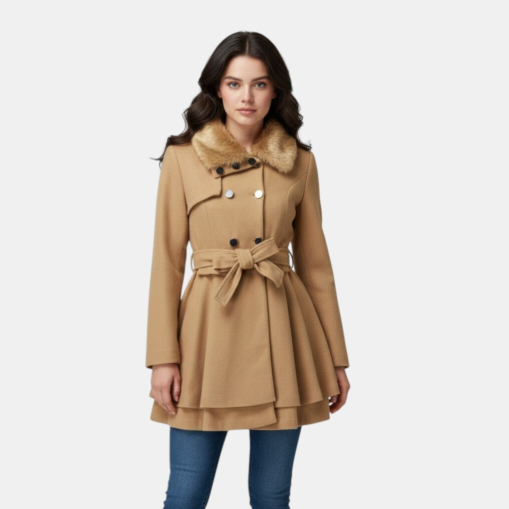 Women’s Winter Wool Trench Coat
