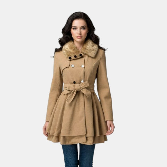 Women’s Winter Wool Trench Coat