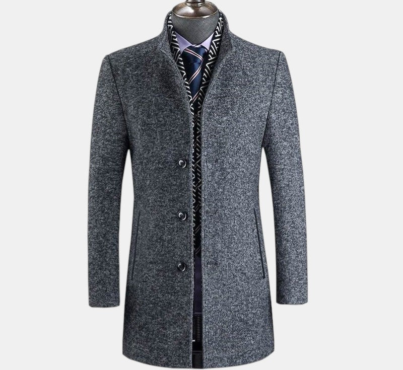 Men’s Insulating Wool Overcoat