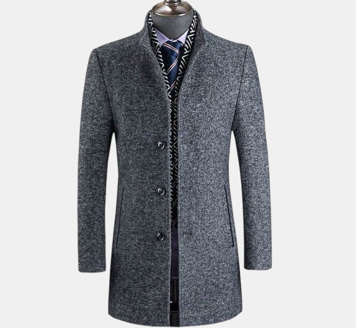 Men’s Insulating Wool Overcoat