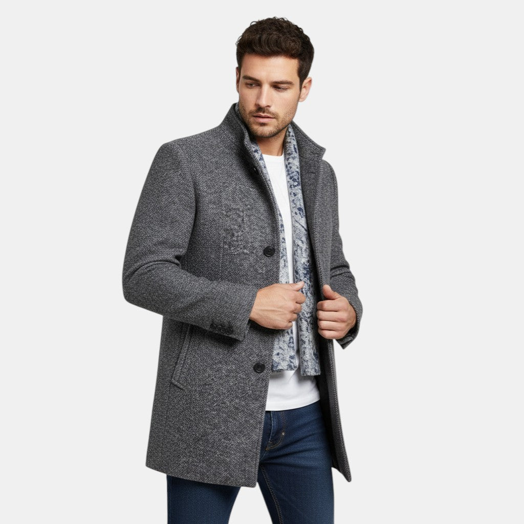 Men’s Insulating Wool Overcoat