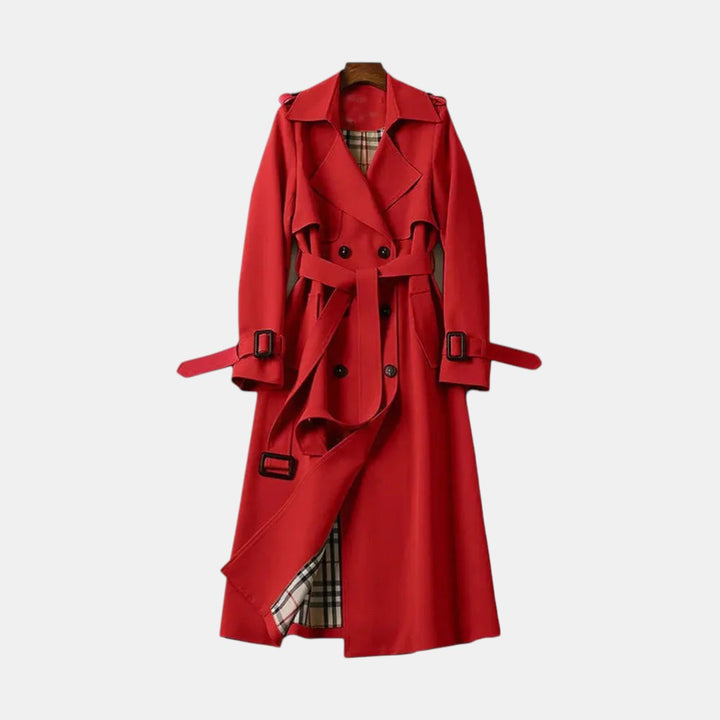 Women’s Classic Double-Breasted Trench Coat
