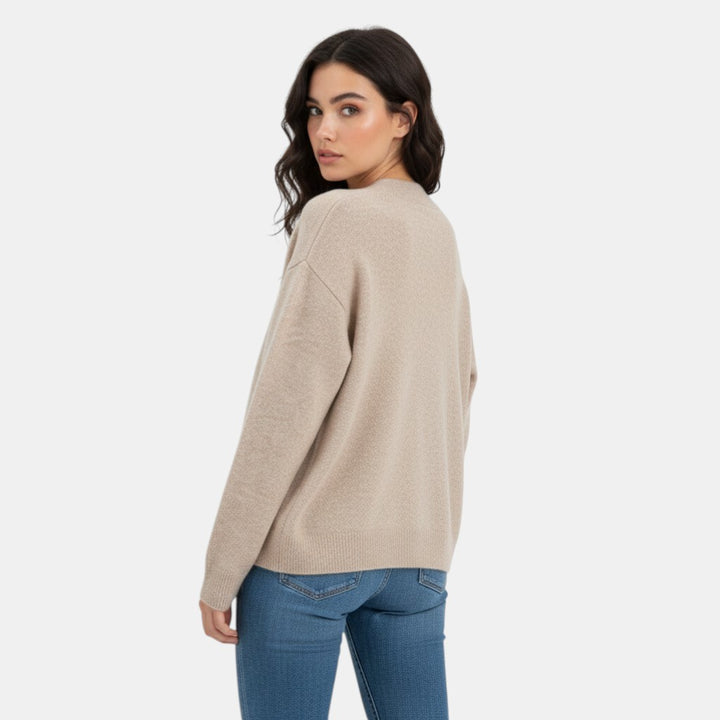 Women’s Oversized V-Neck Cardigan