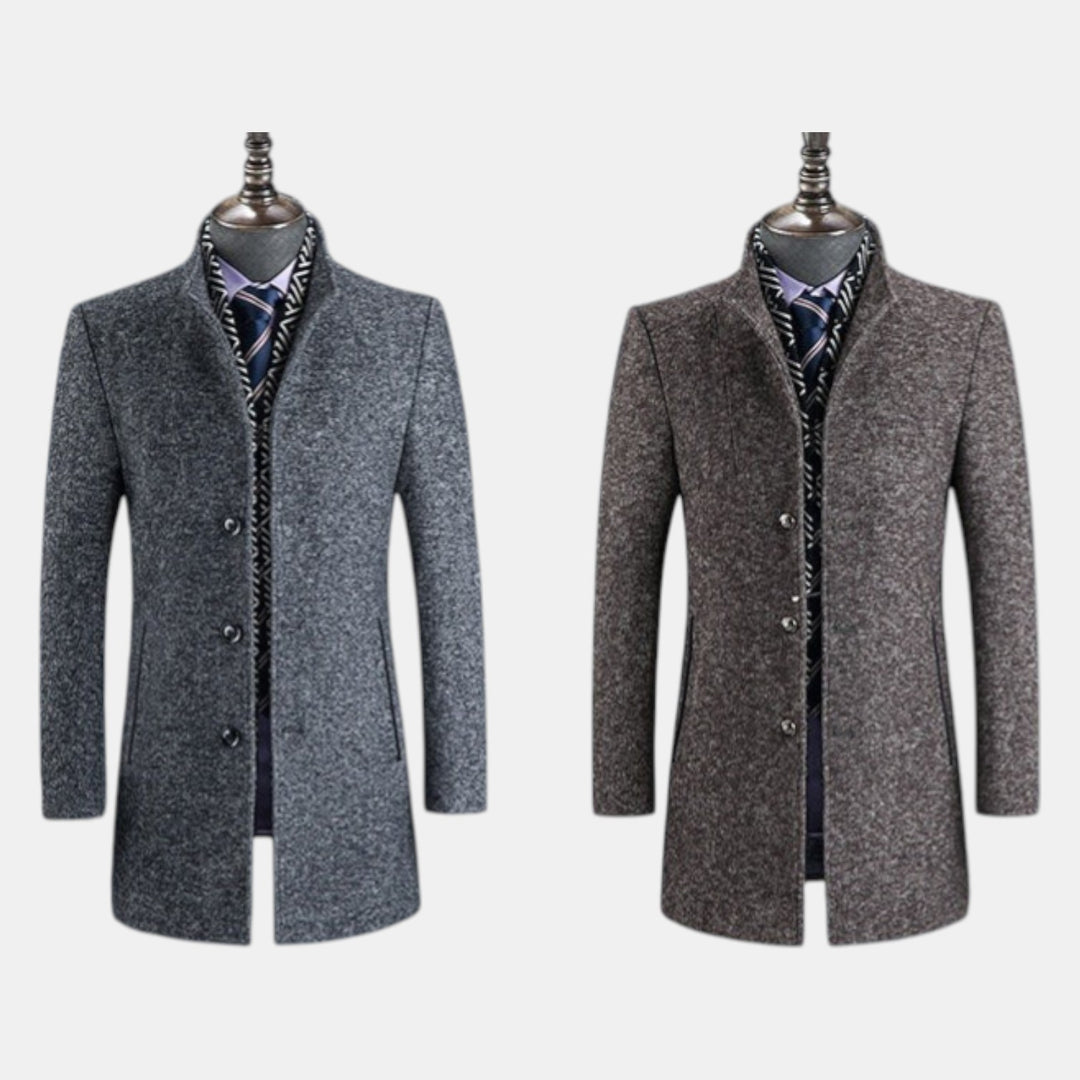 Men’s Insulating Wool Overcoat