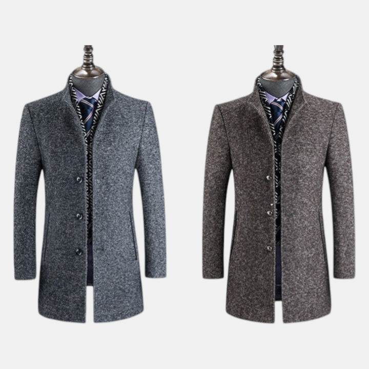 Men’s Insulating Wool Overcoat