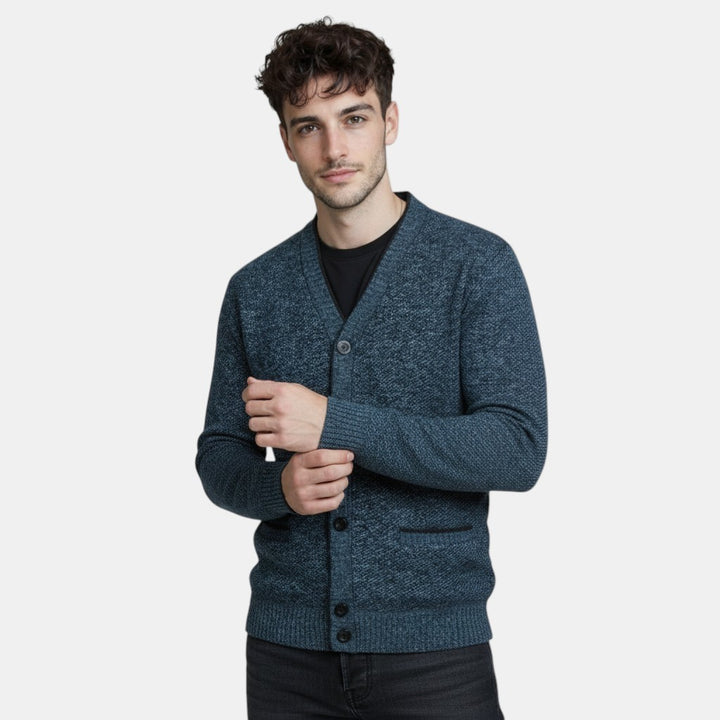 Men’s Knitted Button Cardigan