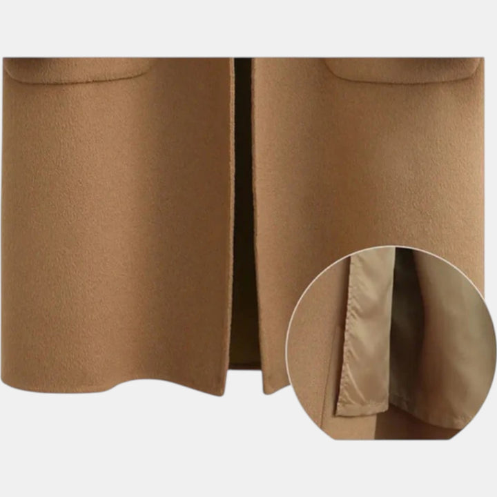 Women’s Long Wool Trench Coat