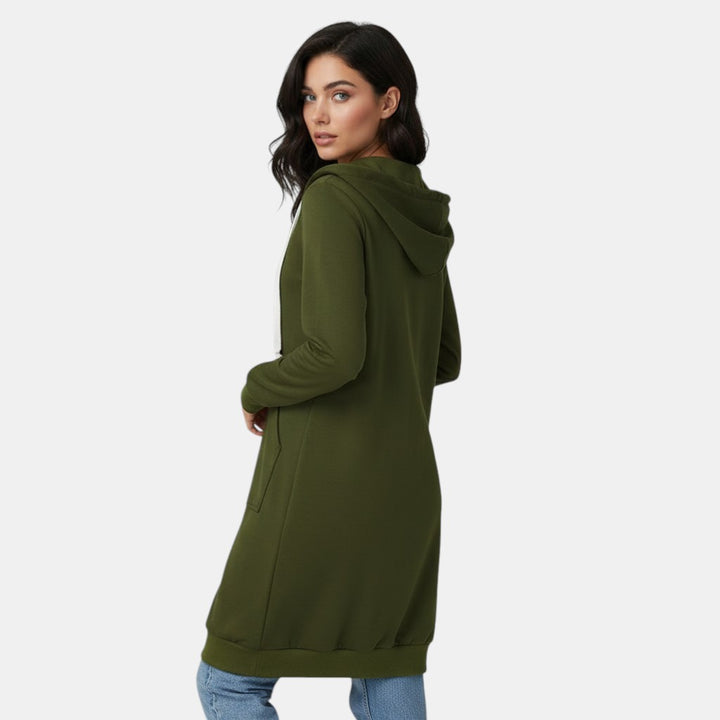 Women’s Long Zip Hoodie