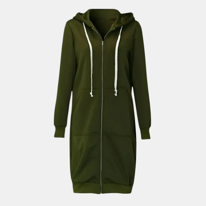 Women’s Long Zip Hoodie