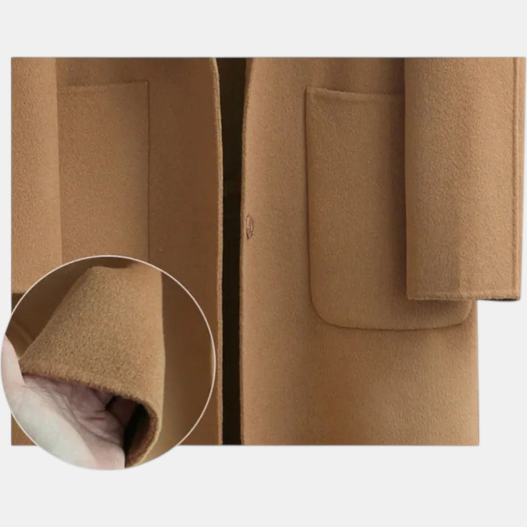 Women’s Long Wool Trench Coat