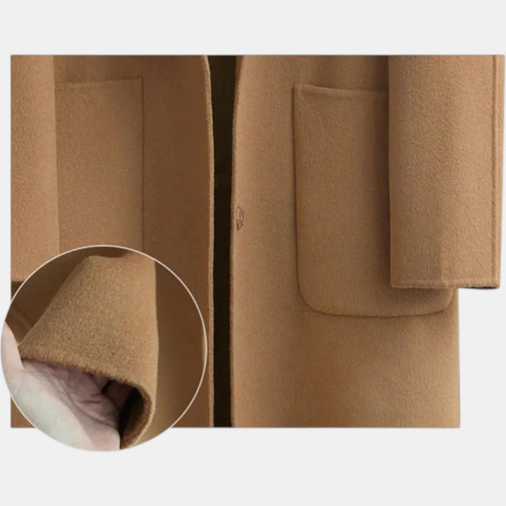 Women’s Long Wool Trench Coat
